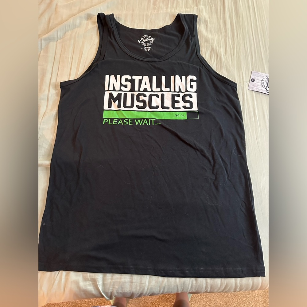 Black tank top NWT
